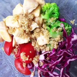 Make quinoa vegetable salad step 10