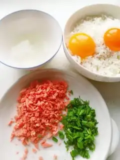 Make Gold rice step 1