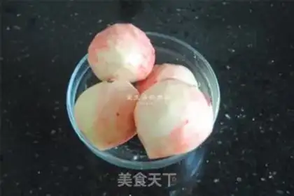 Make Peaches step 1