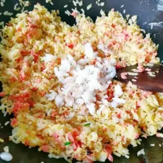 Make Gold rice step 5