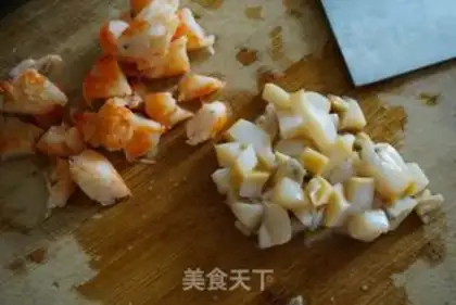 Make Porridge of abalone step 1