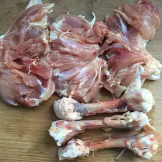Make Potato chicken curry step 1