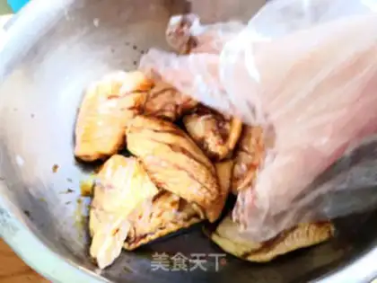 Make Honey chicken wings step 2