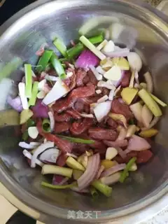Make Spicy beef step 2