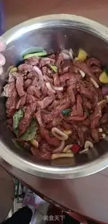 Make Spicy beef step 4