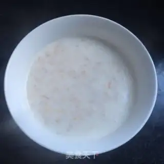 Make Black sesame milk oatmeal step 5