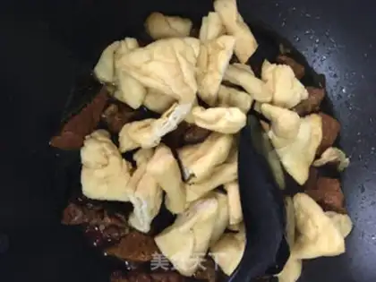 Make Beef with tofu step 3