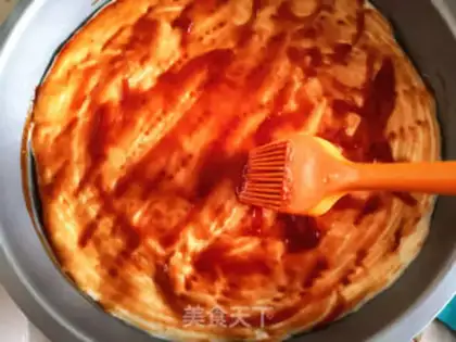 Make Weenie corn pizza step 4