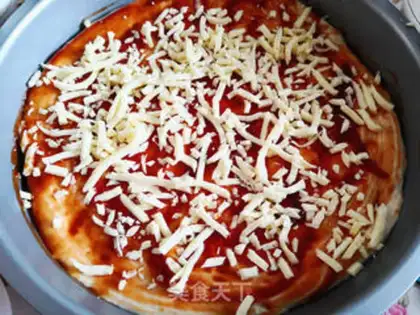 Make Weenie corn pizza step 5