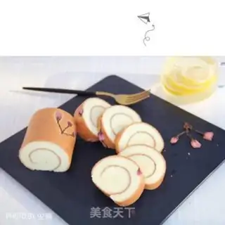 Make Cherry cake rolls step 24