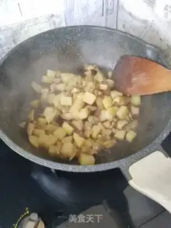 Make Toads with mushroom potatoes step 5