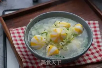 Make Fish seedball cabbage soup step 6