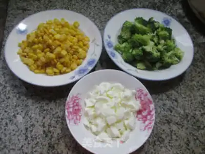 Make Pyramid broccoli step 0