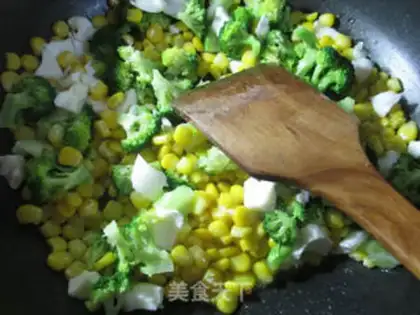 Make Pyramid broccoli step 3