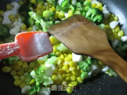 Make Pyramid broccoli step 4