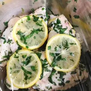 Make The mint lemon wing step 6
