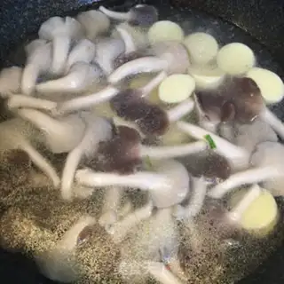 Make Jelly tofu mushroom soup step 6