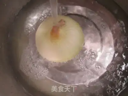 Make White onions step 1
