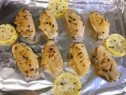 Make The mint lemon wing step 9