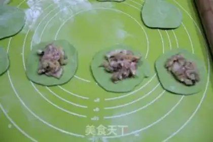 Make Emerald willow dumplings step 14
