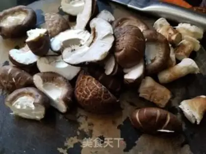 Make Shrimp fried mushrooms step 2