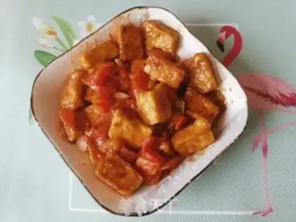 Make Cheese juice and tofu step 6