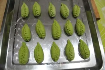 Make Emerald willow dumplings step 16