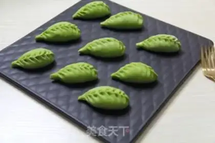 Make Emerald willow dumplings step 17