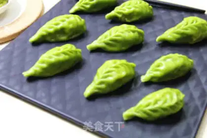 Make Emerald willow dumplings step 19