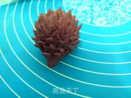 Make A cute little hedgehog step 12