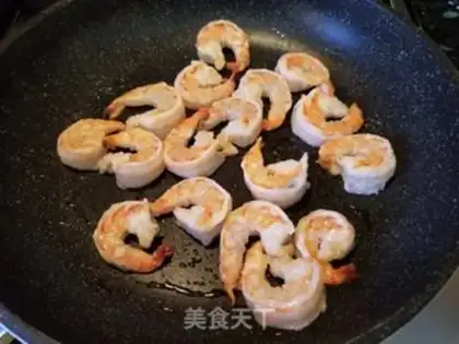 Make Shrimp fried mushrooms step 7