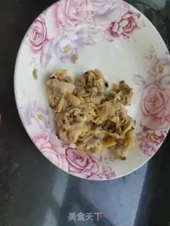 Make Onion clams, garlic and rice step 1