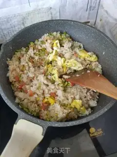 Make Onion clams, garlic and rice step 5