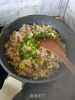 Make Onion clams, garlic and rice step 6