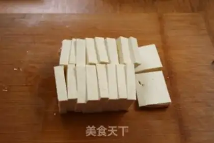Make Steam tofu step 1