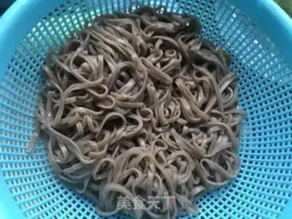 Make Peanut butter with wheat noodles step 7
