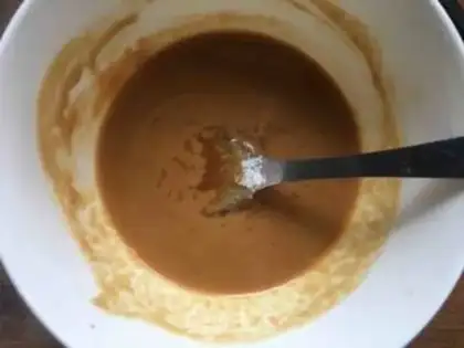 Make Peanut butter with wheat noodles step 11