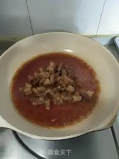 Make Big mouth cat eats meat step 9