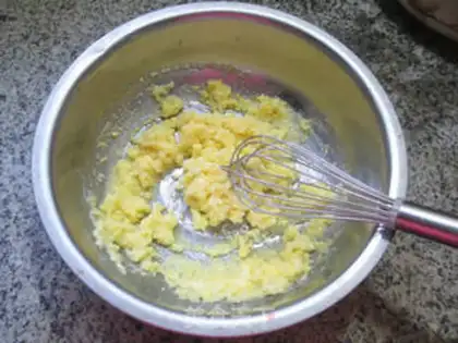 Make Black rice powder Margaret step 4