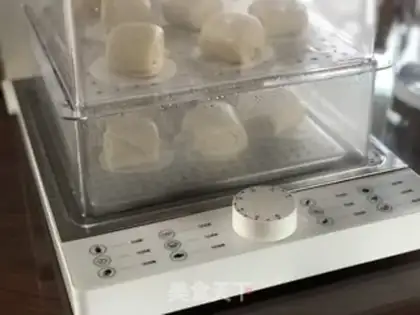 Make Milky red sugar buns step 10