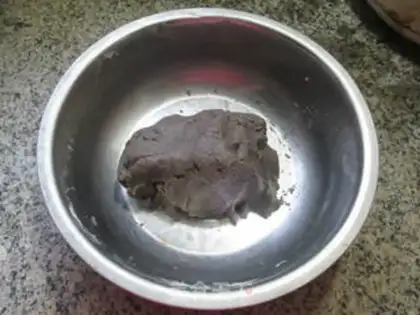 Make Black rice powder Margaret step 6