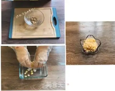Make Dry bellard ball step 1