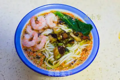 Make Shrimp noodles step 7