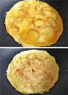 Make Sausage potato eggcake step 4