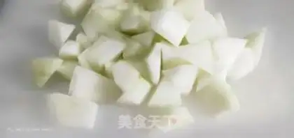 Make Red-hot melons step 1