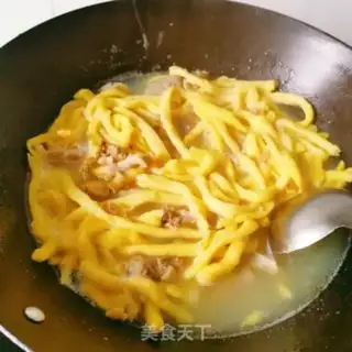 Make Lazy egg noodles step 6
