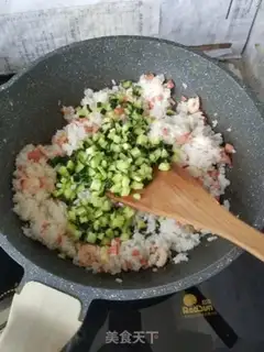 Make Eggs, chrysanthemum step 6