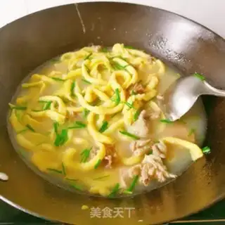 Make Lazy egg noodles step 8