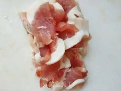 Make Potato bean horn step 0