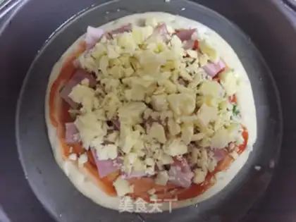 Make Simple little pizza step 4